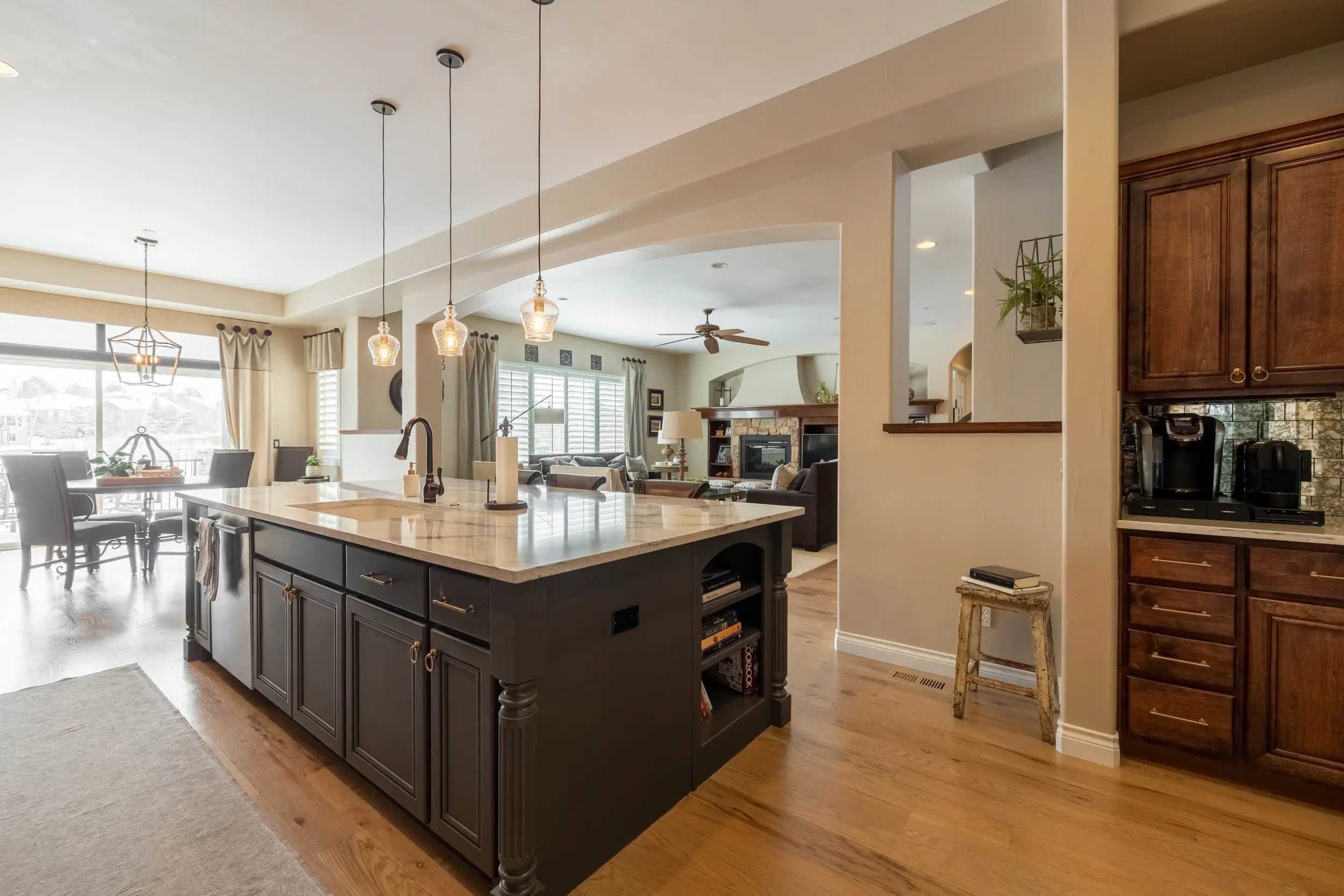 clean kitchen